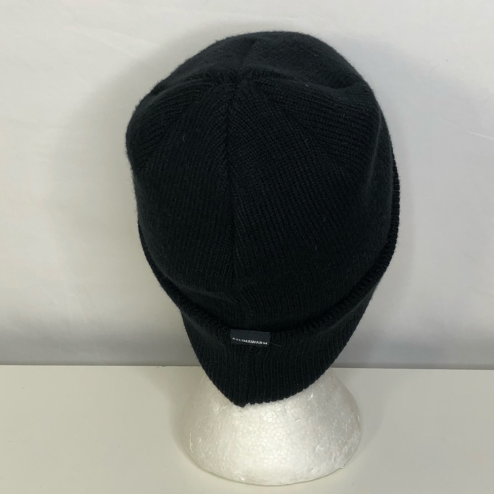 OS Adidas Embroidered Logo Cuff Dual Lined Beanie - Picture 3 of 3